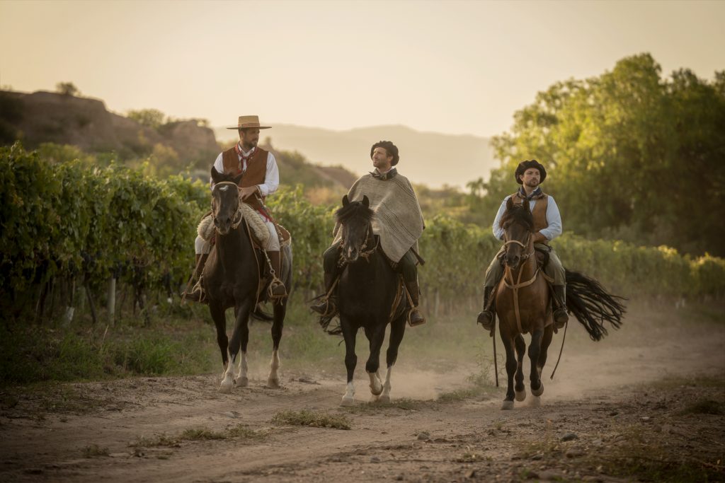 This image shows Eric Arnesi, the  owner of Gauchezco and a self-proclaimed ‘Colorado cowboy’. 