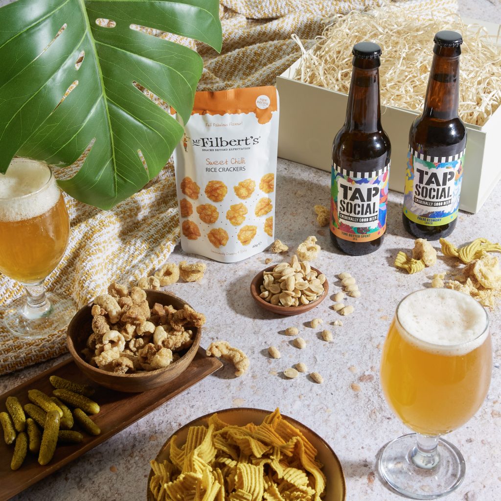 Food and beer pairings by hampers.com