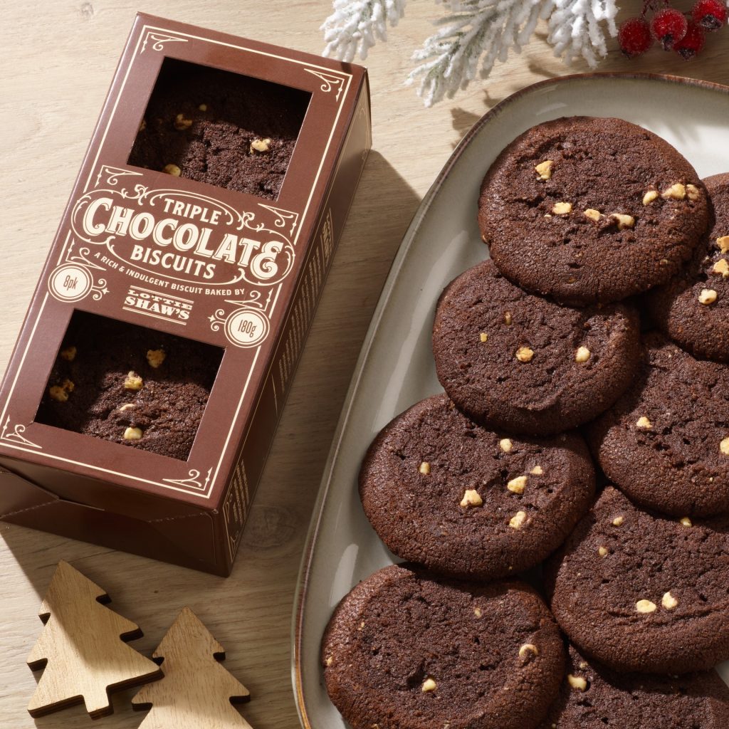 Lottie Shaw's triple chocolate biscuits sweet treats
